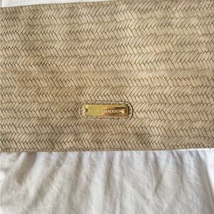 Steve Madden Gold Clutch